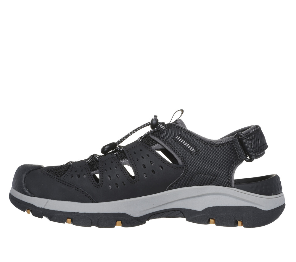 Skechers MENARD Herren Sandalen 205113 BLK