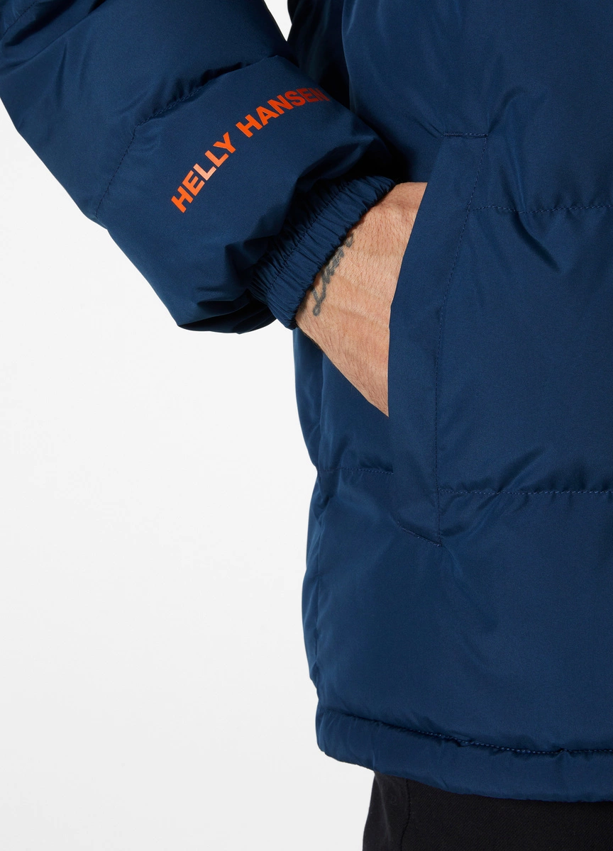 Helly Hansen men's reversible jacket YU 23 REVERSIBLE PUFFER 54060-584  Navy/Blue