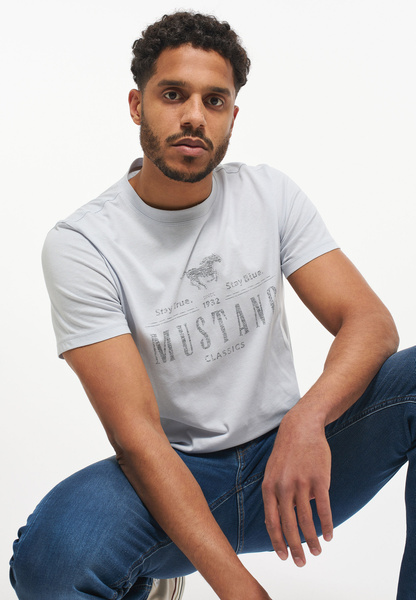 Mustang Herren Alex C PRINT T-Shirt 1013536 4017