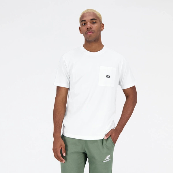 New Balance men's t-shirt ESSENTIALS REIMAGINED COTT WT MT31542WT