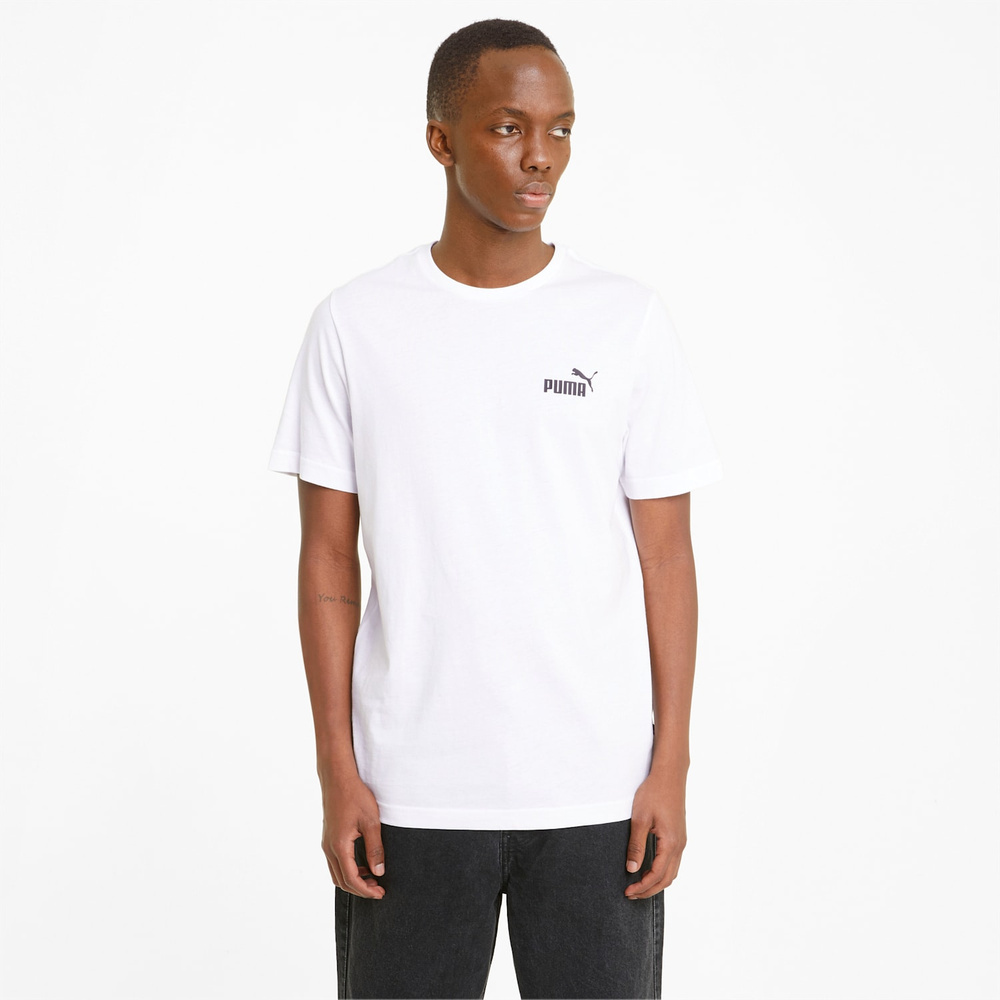 Puma męski T-shirt Essentials z małym logo 586668 02