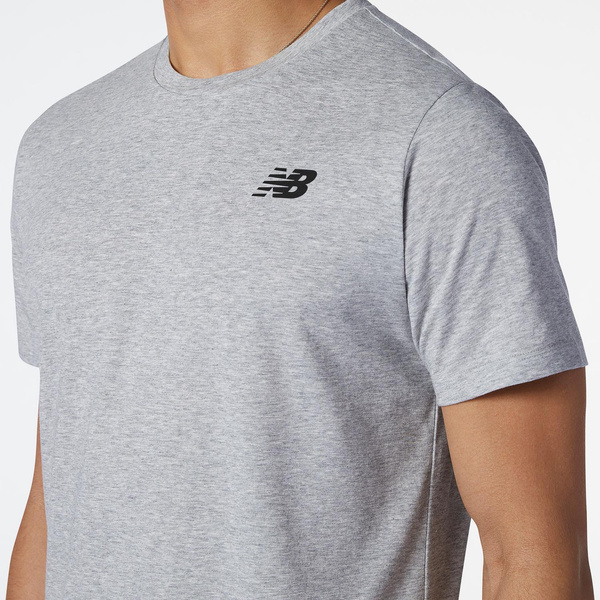 New Balance men's HEATHERTECH TEE AG MT11070AG T-shirt