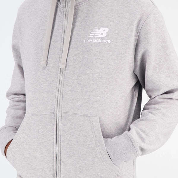 New Balance Herren Sweatshirt ESSENTIALS STACKED LOGO FREN AG MJ31536AG