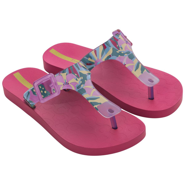 Ipanema Urban Arte Conecta Fem 26721 22523 PINK/CLEAR/YELLOW Flip Flops