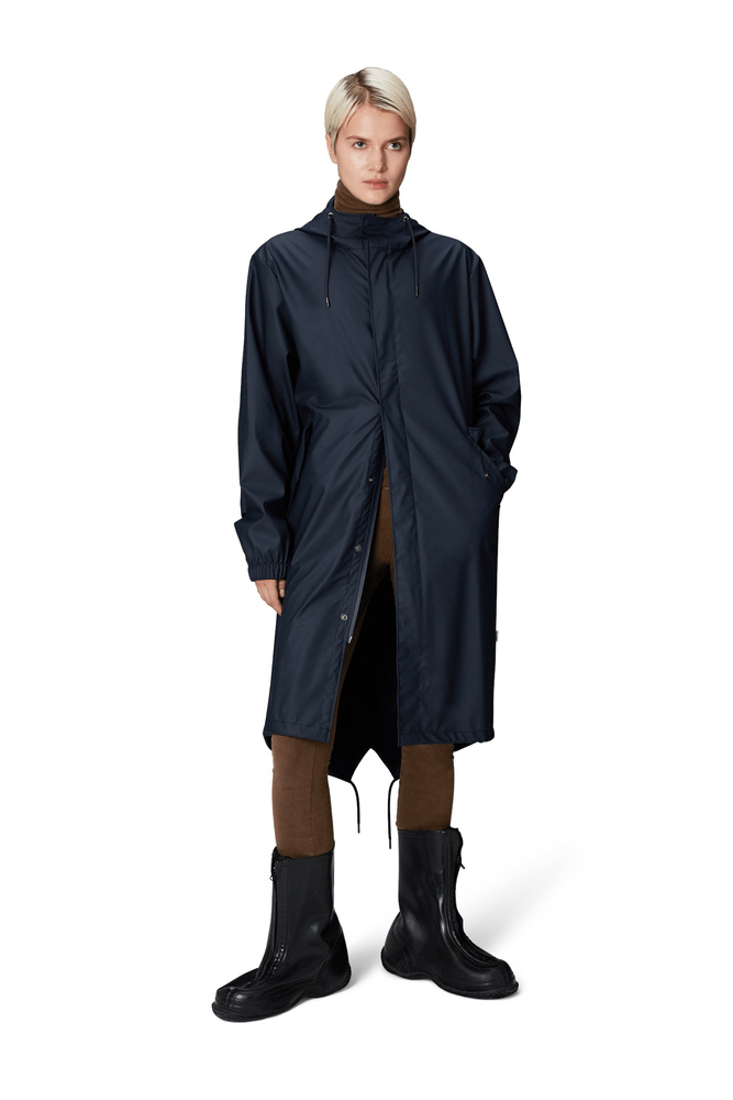 Rains unisex raincoat FISHTAIL PARKA W3 18140 47 NAVY