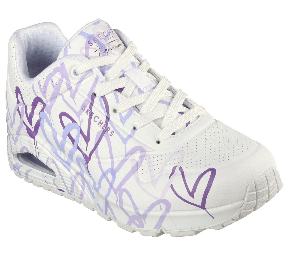 Skechers damskie buty sportowe SPREAD THE LOVE 155507 WLPR