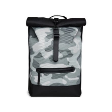 Rains backpack 48x32x11 cm ROLLTOP RUCKSACK MESH W3 13340 62 CAMO