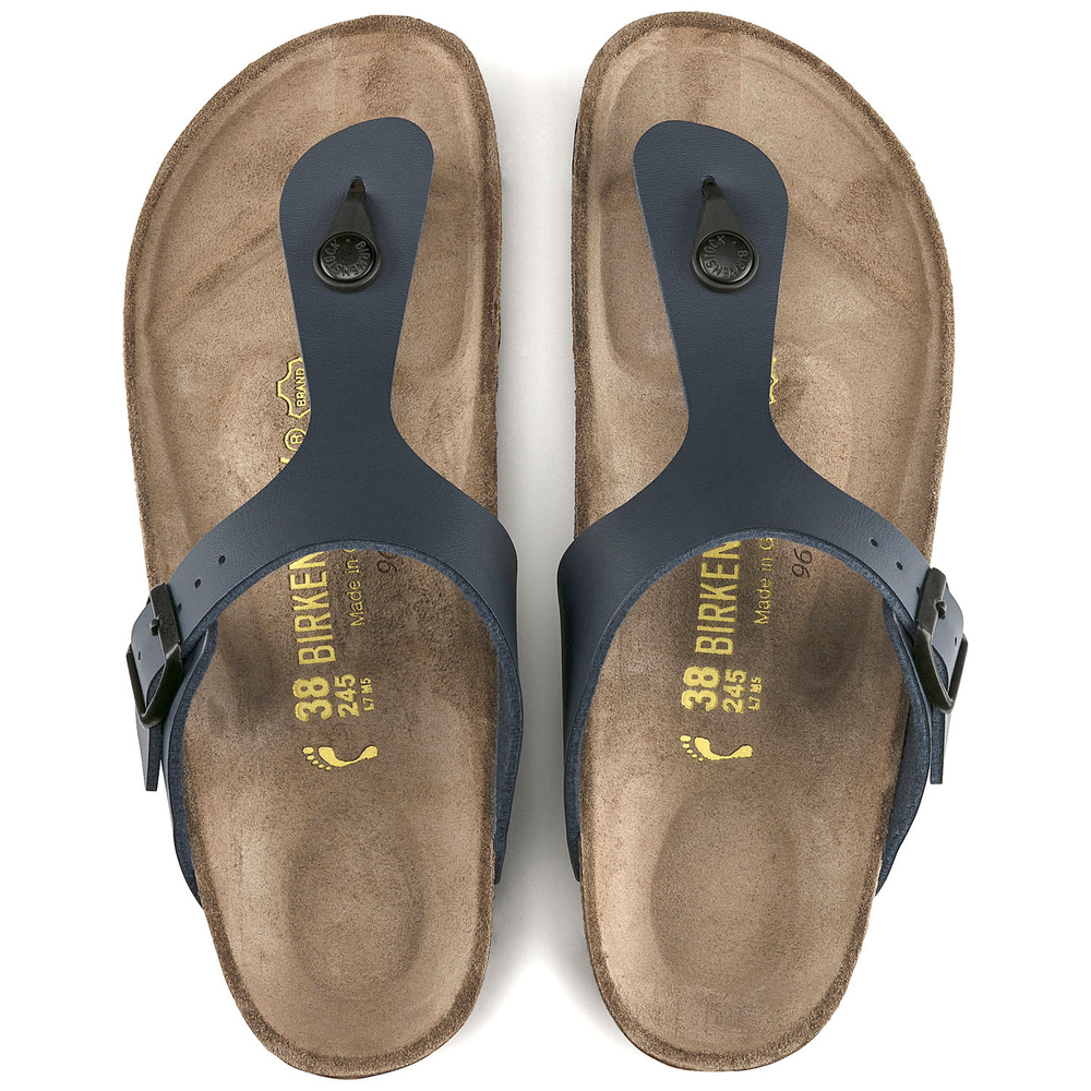 Birkenstock męskie klapki japonki GIZEH BS BLUE 0143621 (szerokość standardowa)