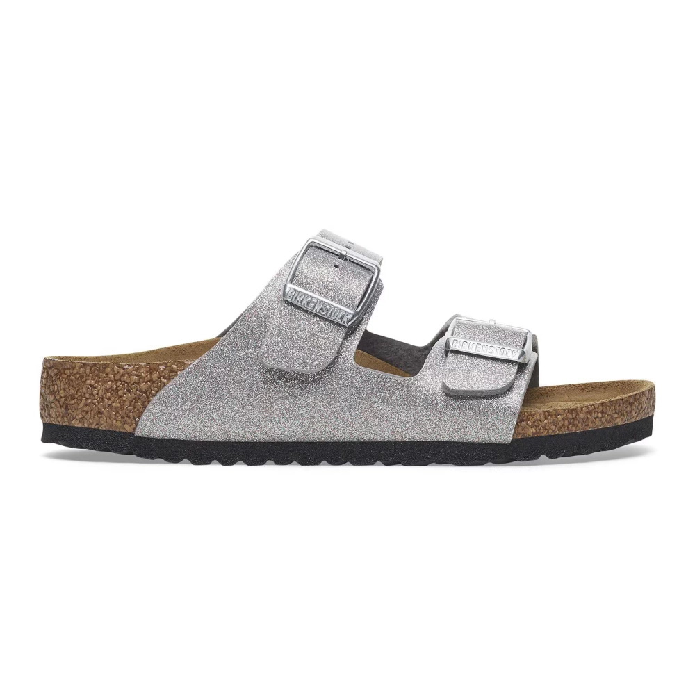 Birkenstock sandals Arizona KIDS BS 1029453 SPARKLING LIGHT SILVER (standard width)