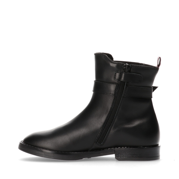 Tommy Hilfiger leather boots CHELSEA BOOT BLACK T4A5-33048-0036999-999