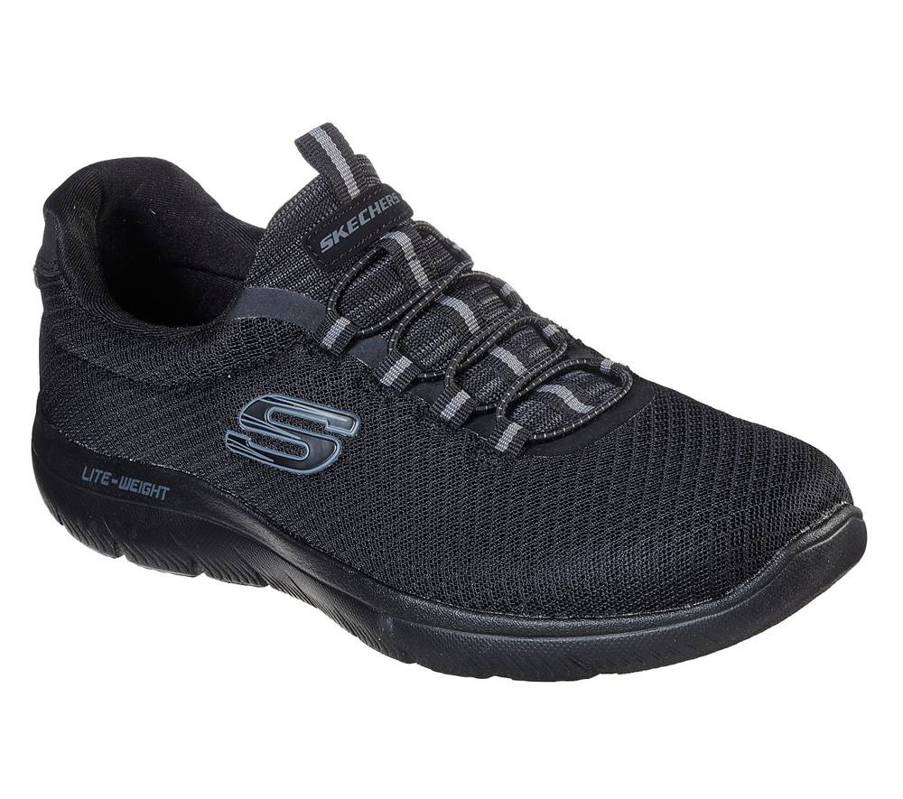 SKECHERS men's SUMMITS shoes 52811/BBK