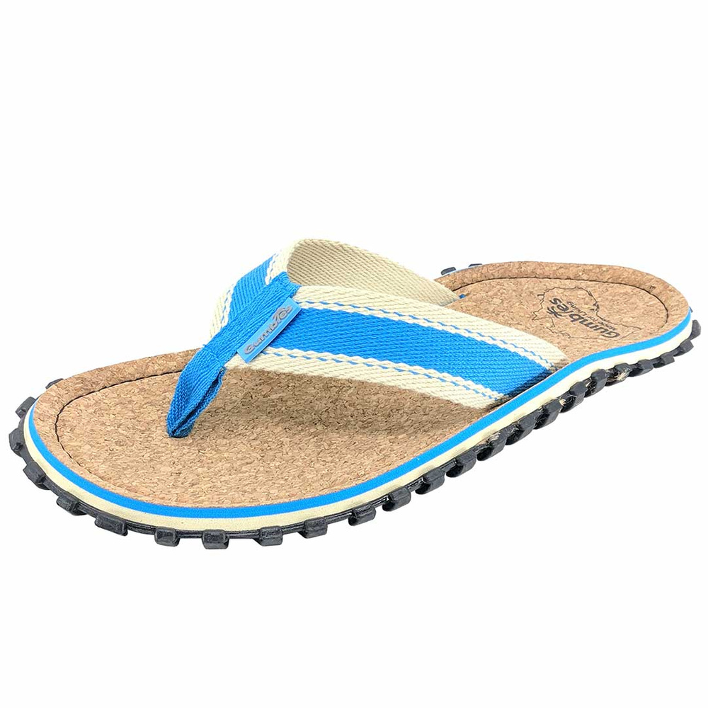 Gumbies - Damen CORKER Flips-Flop - Hellblau