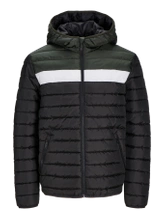 Jack&Jones męska puchowa kurtka JWHWING HOOD PUFFER 12175755