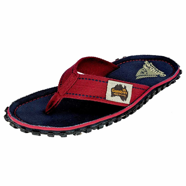 Gumbies men's Islander Navy Coast flip flops