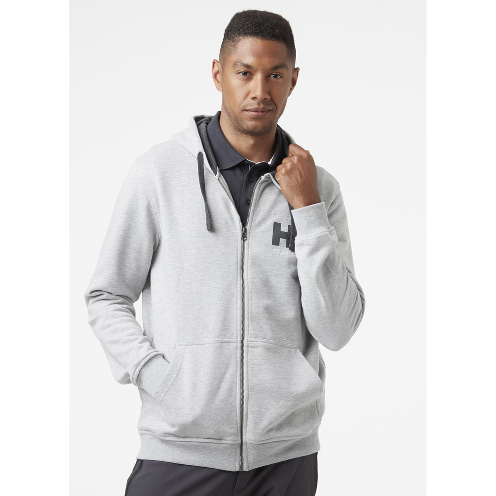 Helly Hansen Herren Logo Full ZIP Hoodie 34163 949 