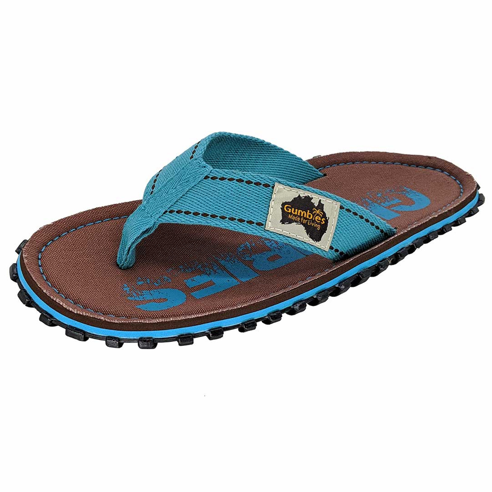 Gumbies - unisex Islander Eroded Retro flip flops