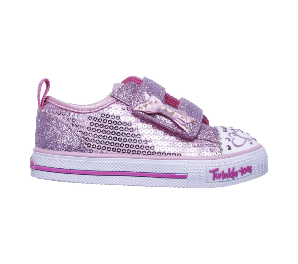 Skechers Kinder leuchtende Schuhe ITSY BITSY 10764N PNK