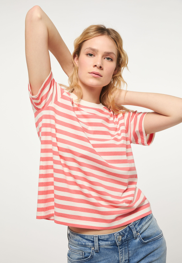 Mustang Damen-T-Shirt ALINA C STRIPED 1013785 12434