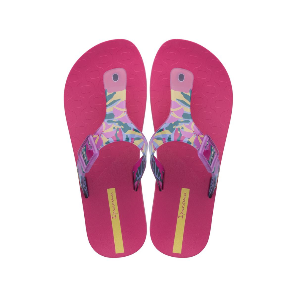 Ipanema Urban Arte Conecta Fem 26721 22523 PINK/CLEAR/YELLOW Flip Flops