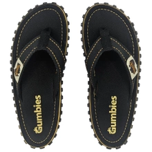 Gumbies unisex japonki ISLANDER FLIP-FLOPS CLASSIC BLACK