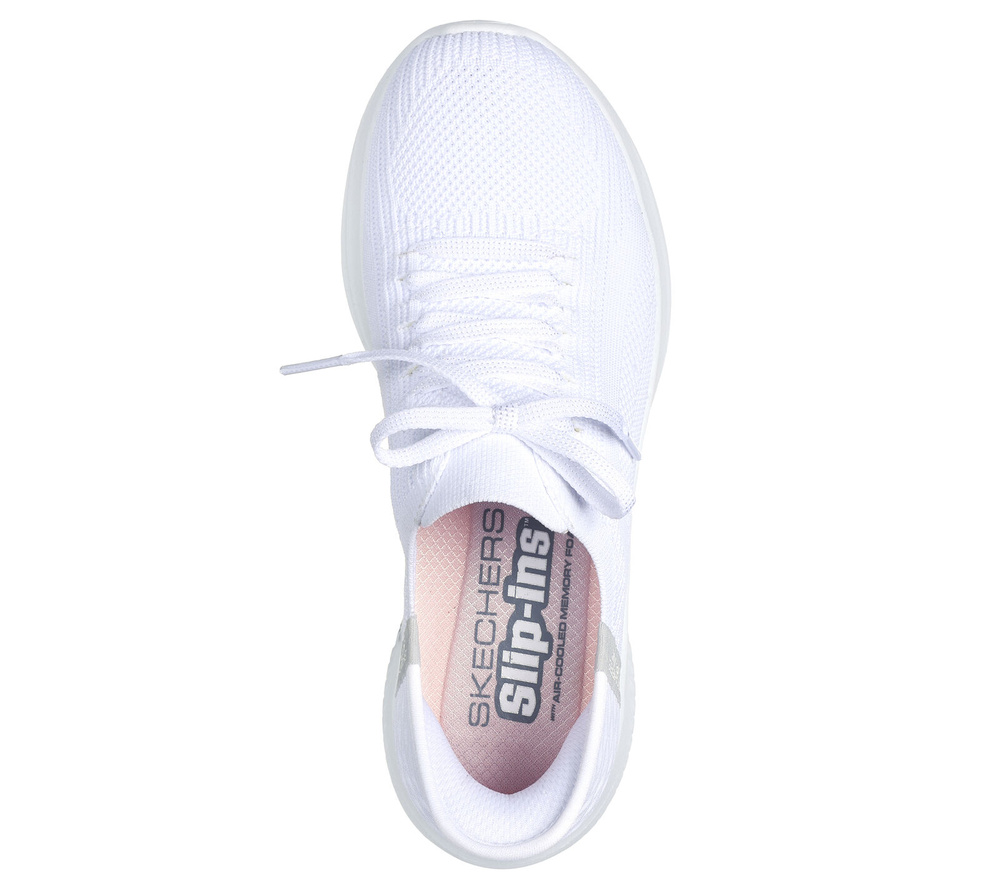 Skechers damskie buty sportowe BRILLIAN PATH 149710 WHT