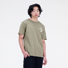 New Balance men's ESSENTIALS REIMAGINED COTT CGN MT31518CGN T-shirt