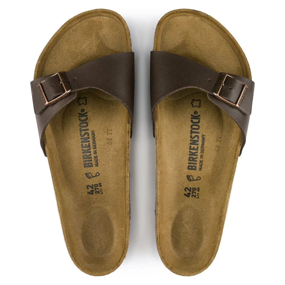 Birkenstock unisex flip-flops Madrid BS 0040391 DARK BROWN (standard width)