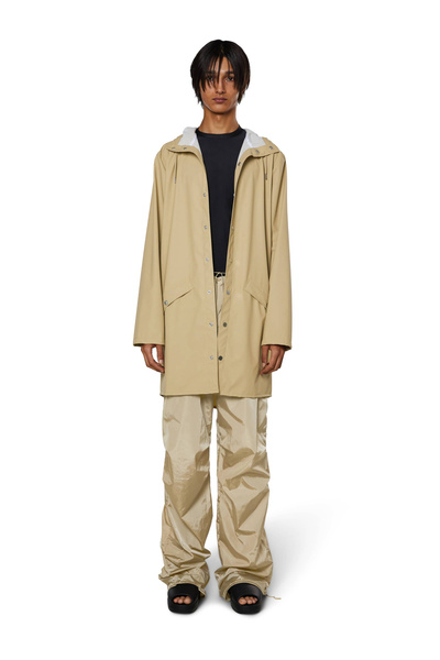 Rains unisex rain jacket LONG JACKET 12020 24 SAND