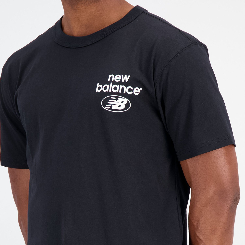 New Balance ESSENTIALS REIMAGINED COTT BK MT31518BK T-shirt