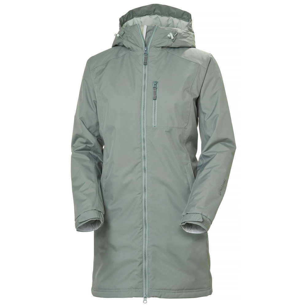 Helly Hansen damski płaszcz przeciwdeszczowy W LONG BELFAST WINTER JACKET 62395 485