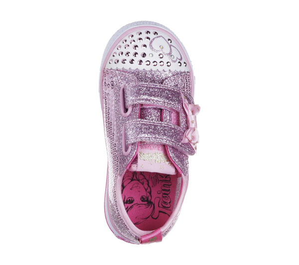 Skechers children's luminous shoes ITSY BITSY 10764N PNK