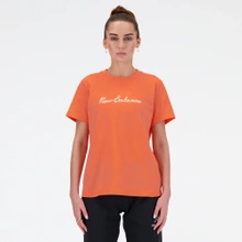 New Balance women's t-shirt S/S SCRIPT TEE GFR WT41909GFR