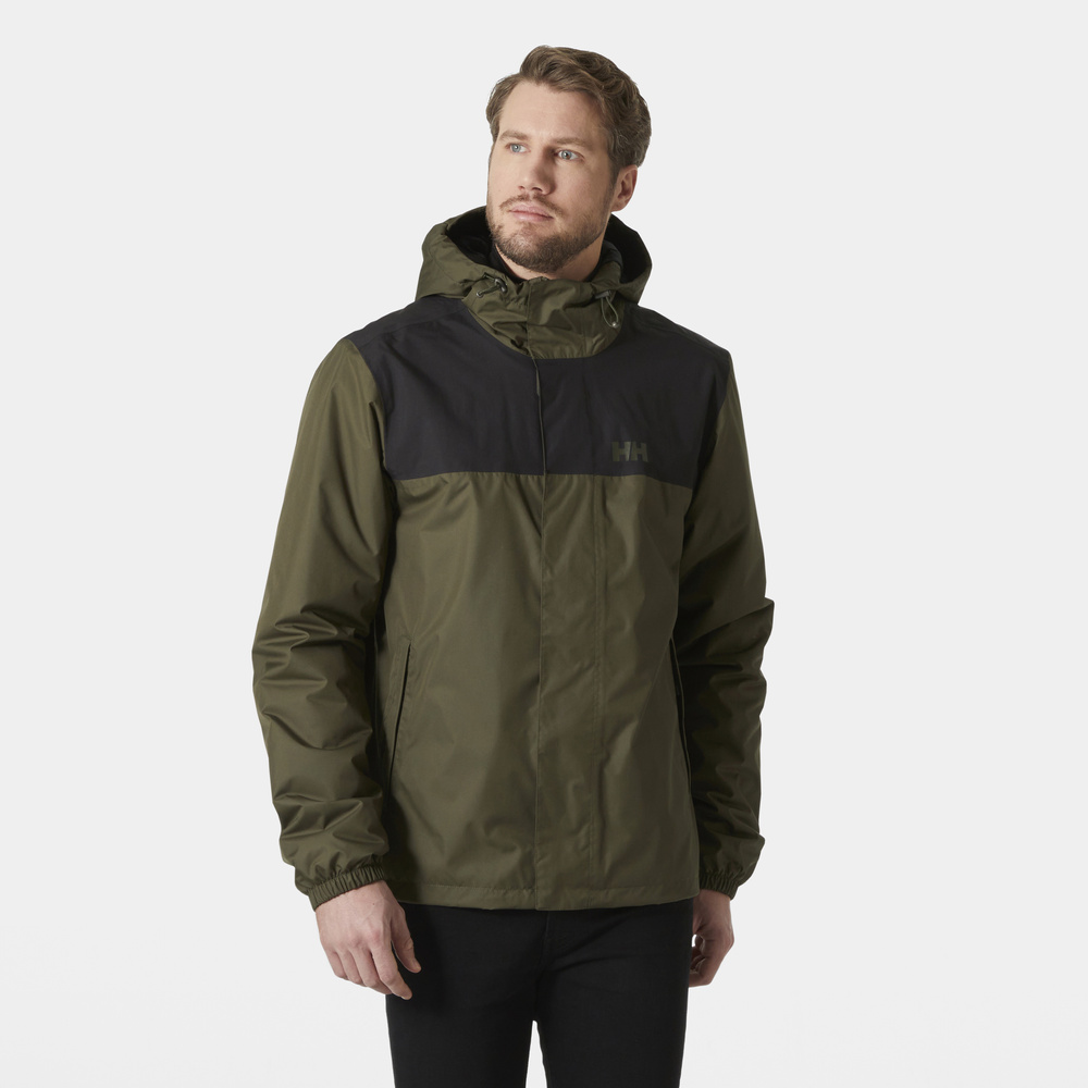 Helly Hansen wasserdichte Jacke mit Kapuze Vancouver Fleece Gefüttert 54269 431